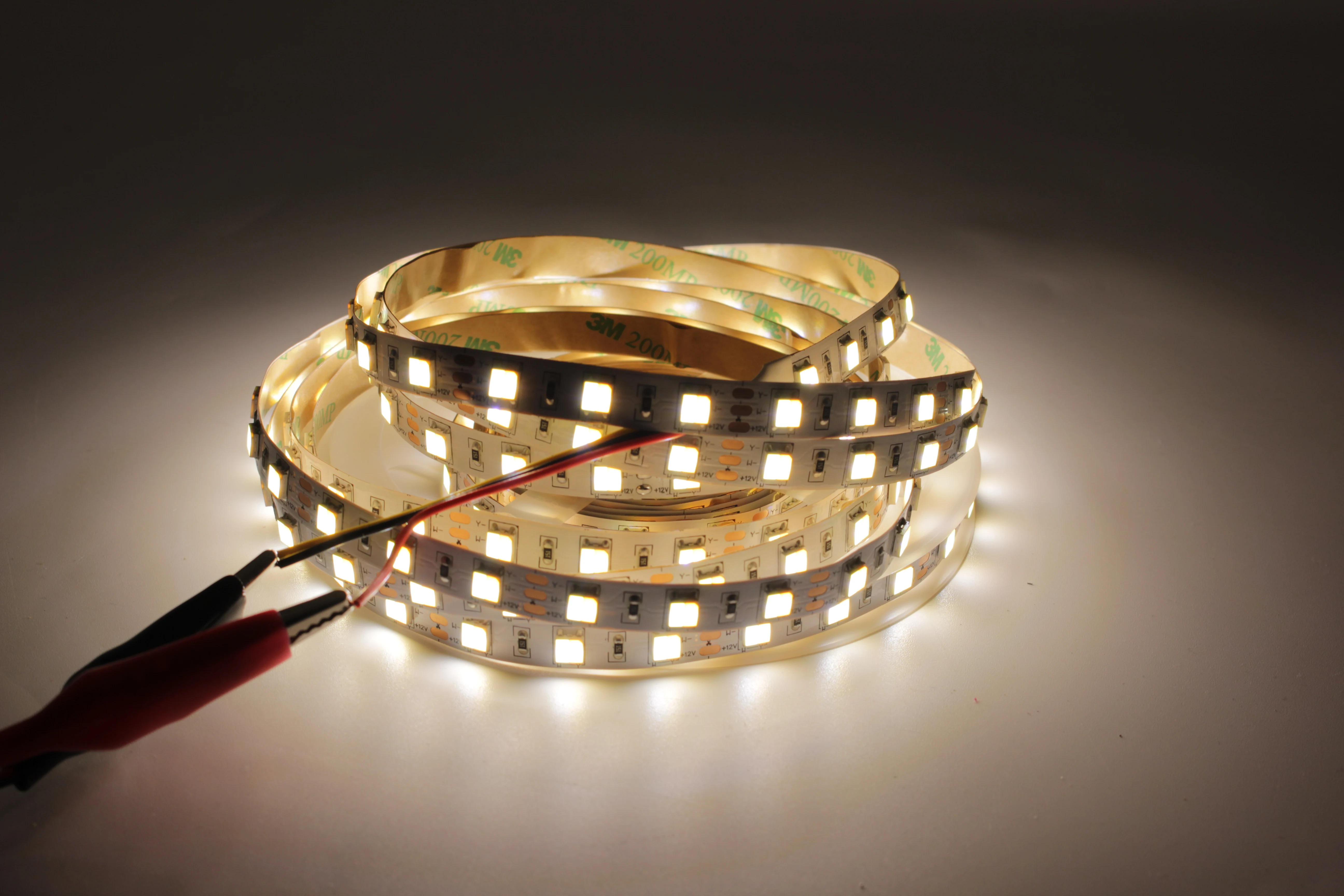3 контактная 10 мм Печатная плата 3000 6500K CRI 80 + 5050SMD WW W Светодиодная лента с