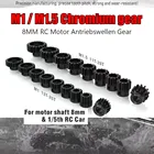 M1 8 мм 11T 12T 13T 14T 15T 16T-20T 20T-25T 26T-30T 31T-49T шестеренка двигателя для 15 ARRMA 4WD outcast 8S EXBRC автомобиль RC Motor