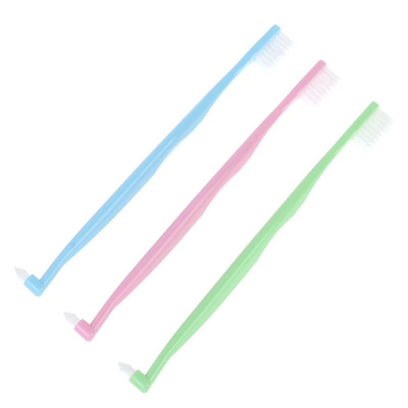 

1PC Double Head Cleaning Interdental Brush Orthodontic Braces Toothbrush