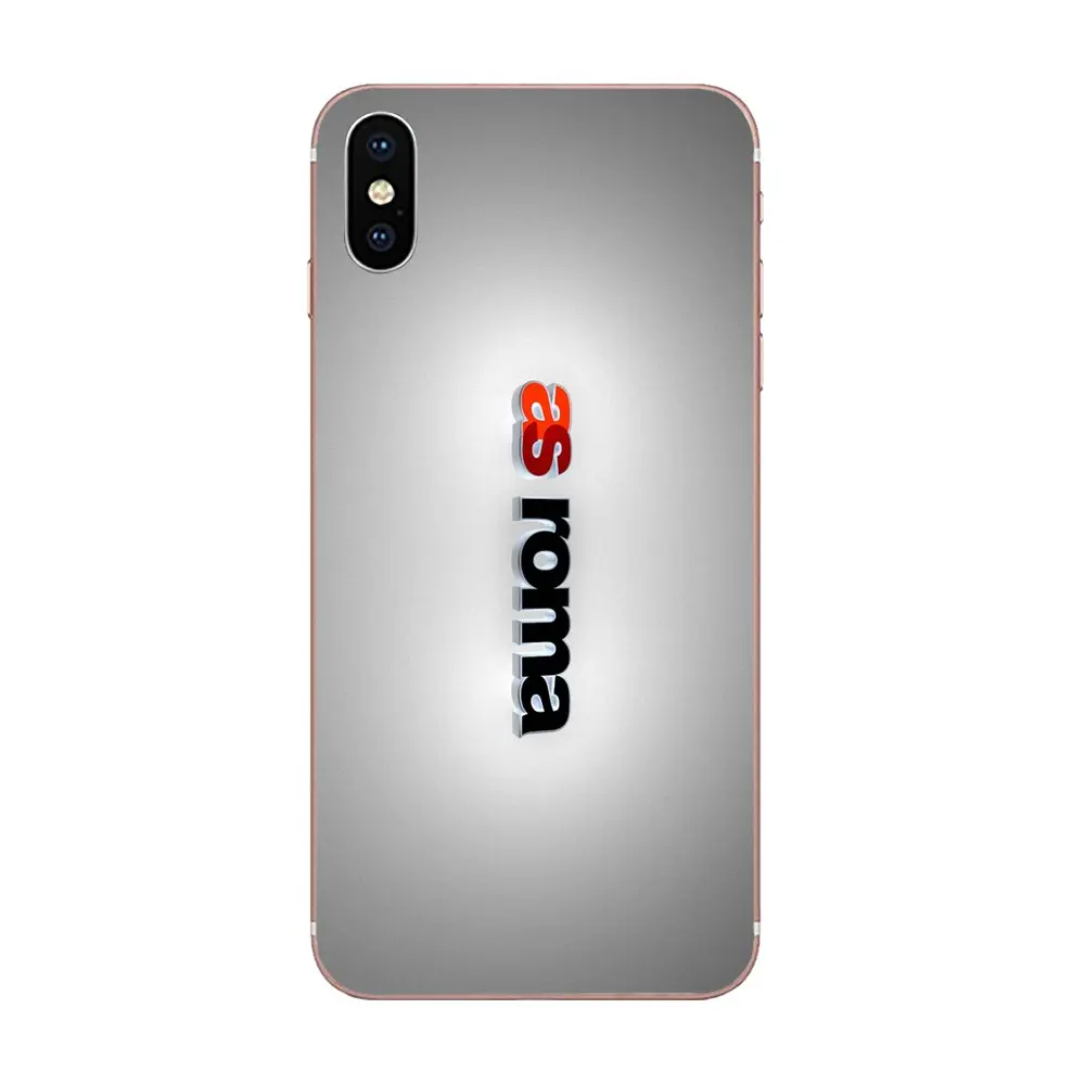 Popular Roma Fc Football Team For Apple iPhone X XS Max XR 4 4S 5 5C 5S SE 6 6S 7 8 Plus Luxury | Mobile Phone Cases & Covers