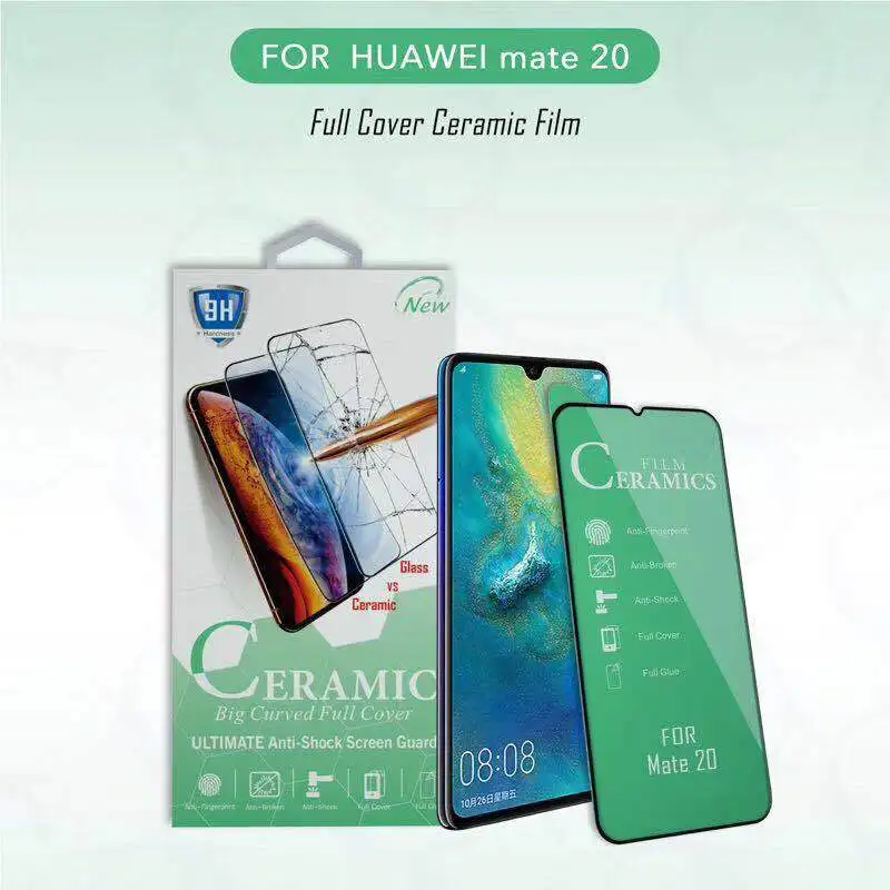 9H керамическая пленка для экрана Huawei Mate 30 20 10 Lite Nova 3 3i P10 P20 P30 P40 Pro 2019 защитная