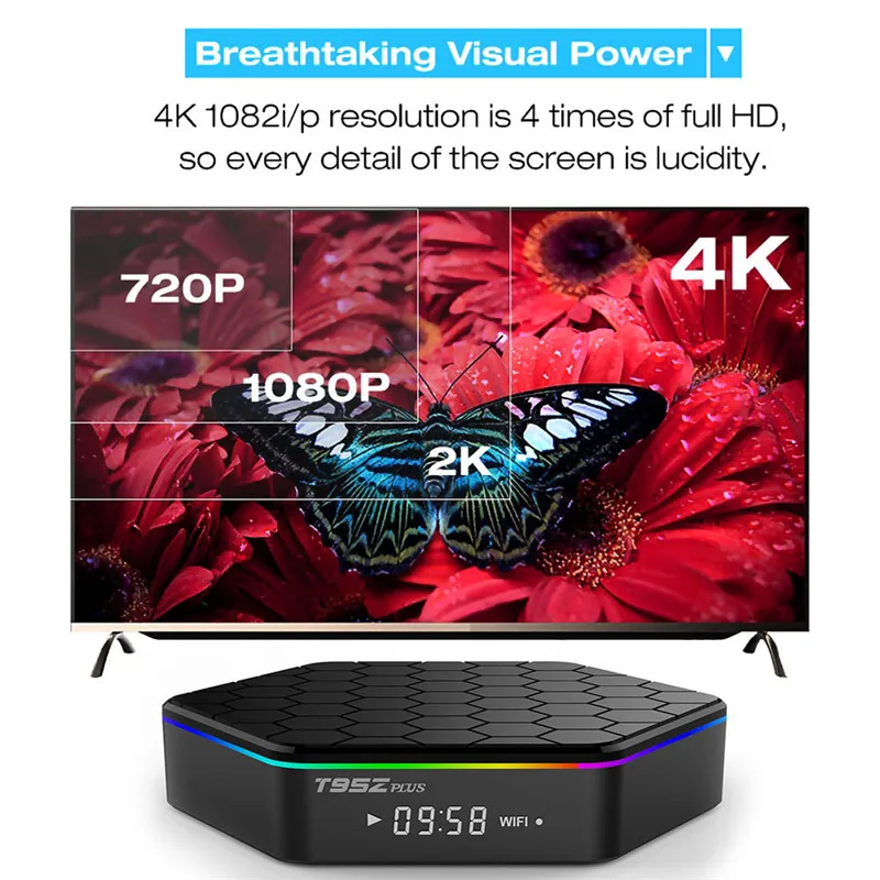 ТВ приставка T95Z Plus на Android 3 + 32 ГБ Wi Fi|ТВ-приставки и медиаплееры| |