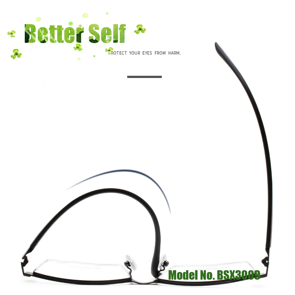 Большие очки для лица BSX3009 удобные оптические оправы линз при близорукости