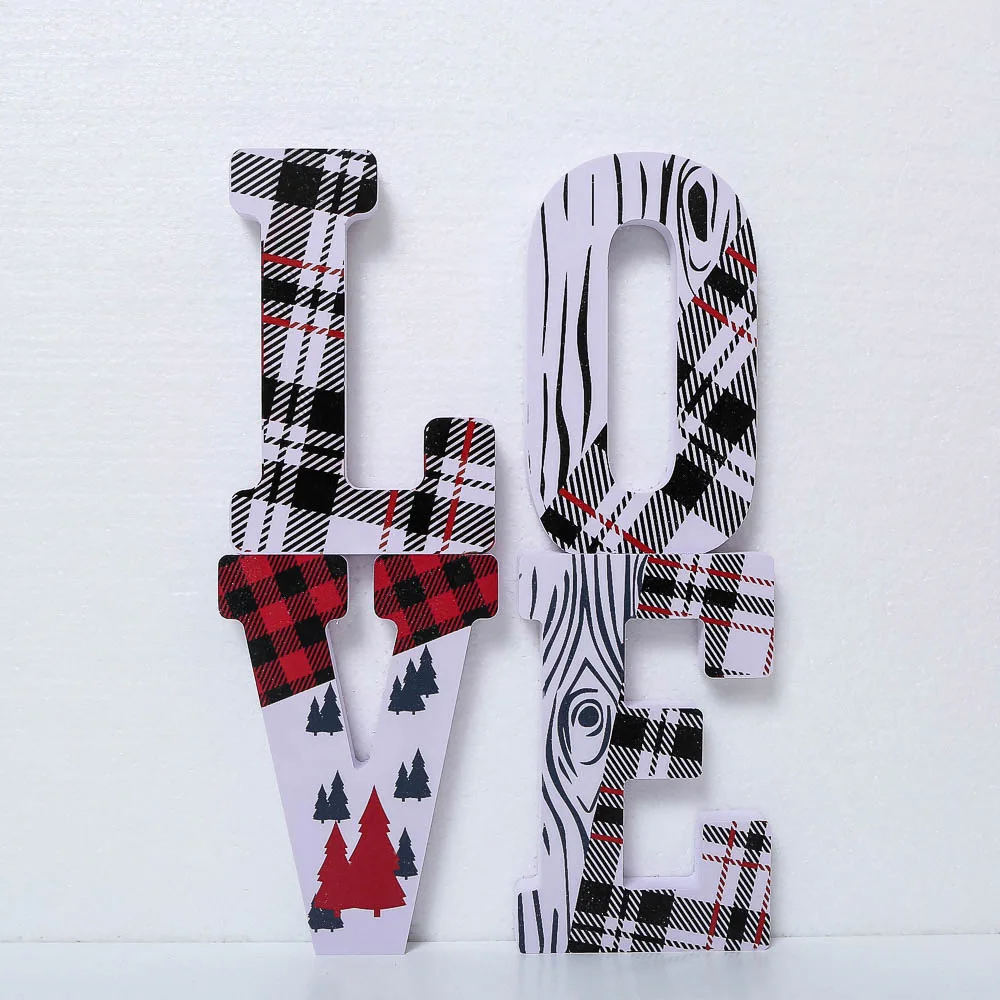 DIY мультфильм FUNLIFE 3D детский Рождественский стиль настенный стикер 26 прописных