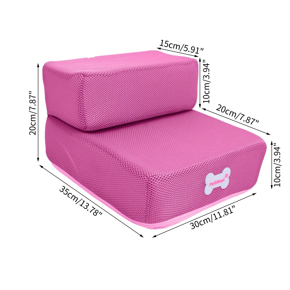 Собака Лестницы ПЭТ съемный щенка собаки кровать собачья будка с защитой от