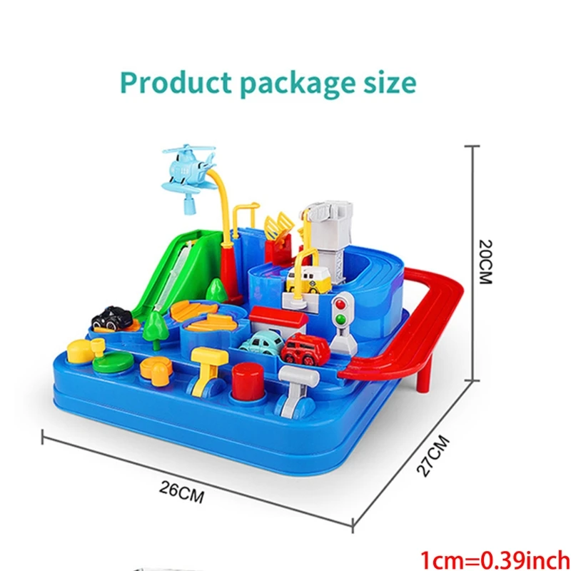 

Baby Kids Manual Rail Train Track Puzzles Car Toys for Children Education Toy