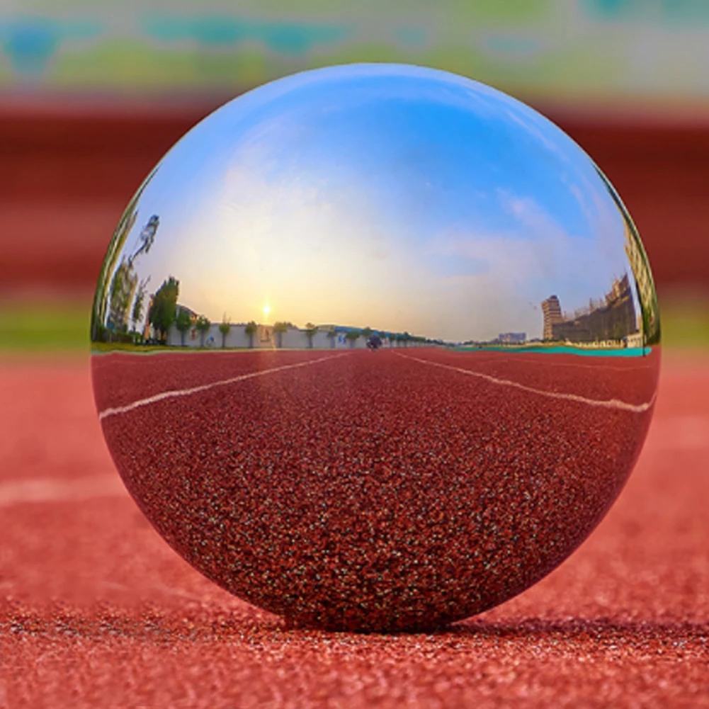 Вечерние украшения для дома сферический орнамент блестящий зеркальный шар из