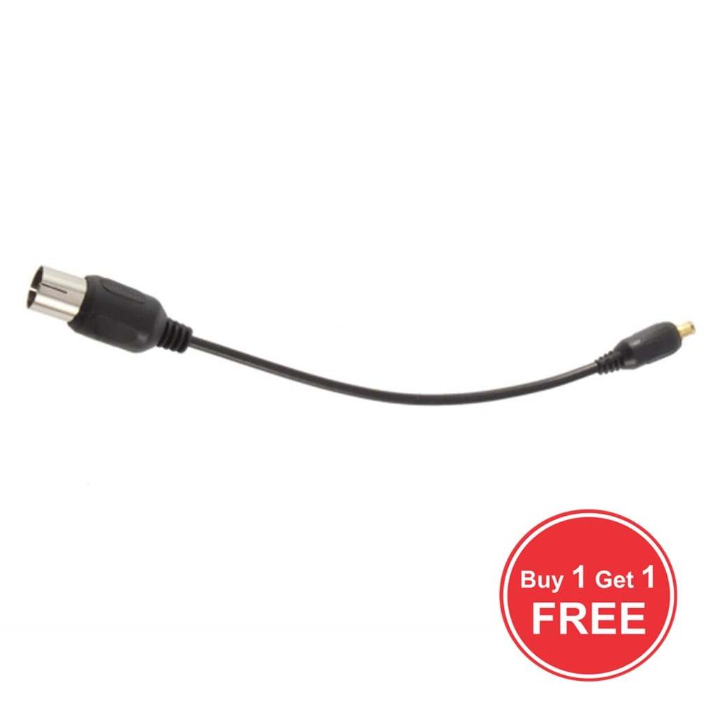 Купите 1 получить бесплатно Кабельный адаптер Антенна USB DVBT ТВ тюнер для
