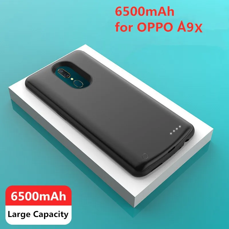 Фото Портативный внешний аккумулятор KQJYS зарядка аккумулятора чехол для OPPO A9X Внешнее Портативный внешний аккумулятор KQJYS зарядка аккумулятора чехол для OPPO A9X Внешнее