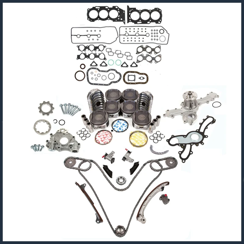 Набор для восстановления двигателя 1GR 1GRFE Toyota 4 runner Hilux Land Cruiser 70 prado TAOMA Tundra Fortuner FJ GX