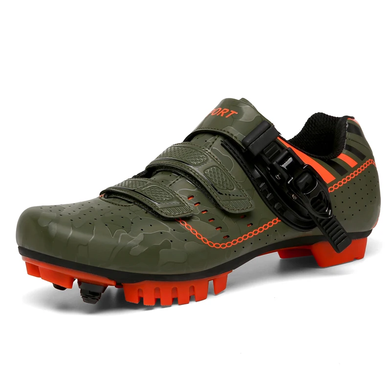 

2021 Professional Cycling shoes MTB Self-made Breathable Comfortable High quality Self-locking Outdoor Moutain Bicycle shoes