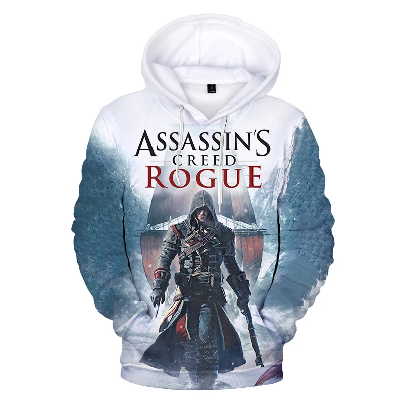 

Assassin's Creed Role Print Hooded Sweatshirt 3d Men Women Fashion Sweatshirt Casual Streetwear Anime Assassins Creed Pullovers