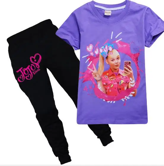 Новые летние короткие костюмы для девочек с героями мультфильмов топы черные