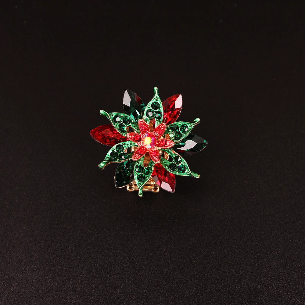 Роскошное кристаллическое ожерелье серьги кольцо комплект ювелирных изделий