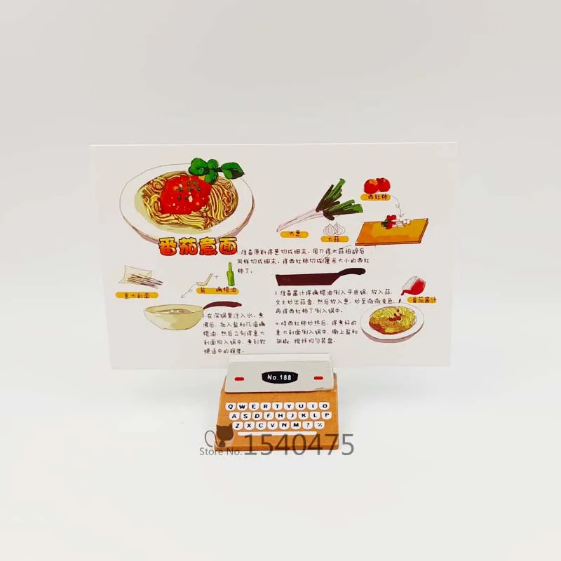 

30 шт./лот новые китайские традиционные бумажные открытки с изображением вкусной еды набор культурных почтовых открыток забавные фотографи...