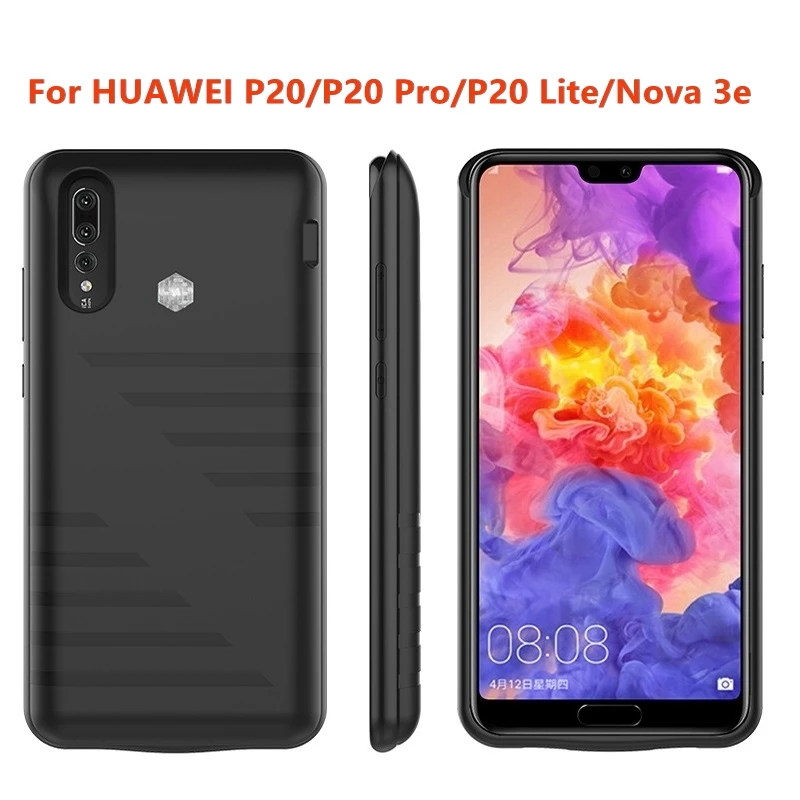

Противоударный чехол P20 для аккумулятора Huawei P20 Pro, чехол для зарядного устройства, чехол для телефона, чехол, внешний аккумулятор для Huawei Nova ...
