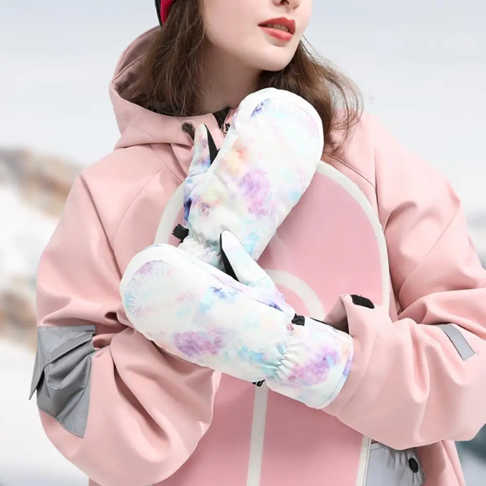 

Отличные лыжные перчатки прочные простые в носке женские зимние перчатки Зимние перчатки женские перчатки 1 пара