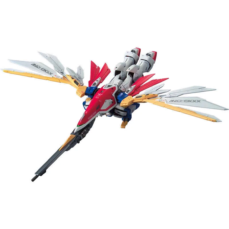 Bandai оригинальный комплект модели Аниме Gundam Rg 35 1/144 Xxxg-01w Wing Gunpla модель робота Diy