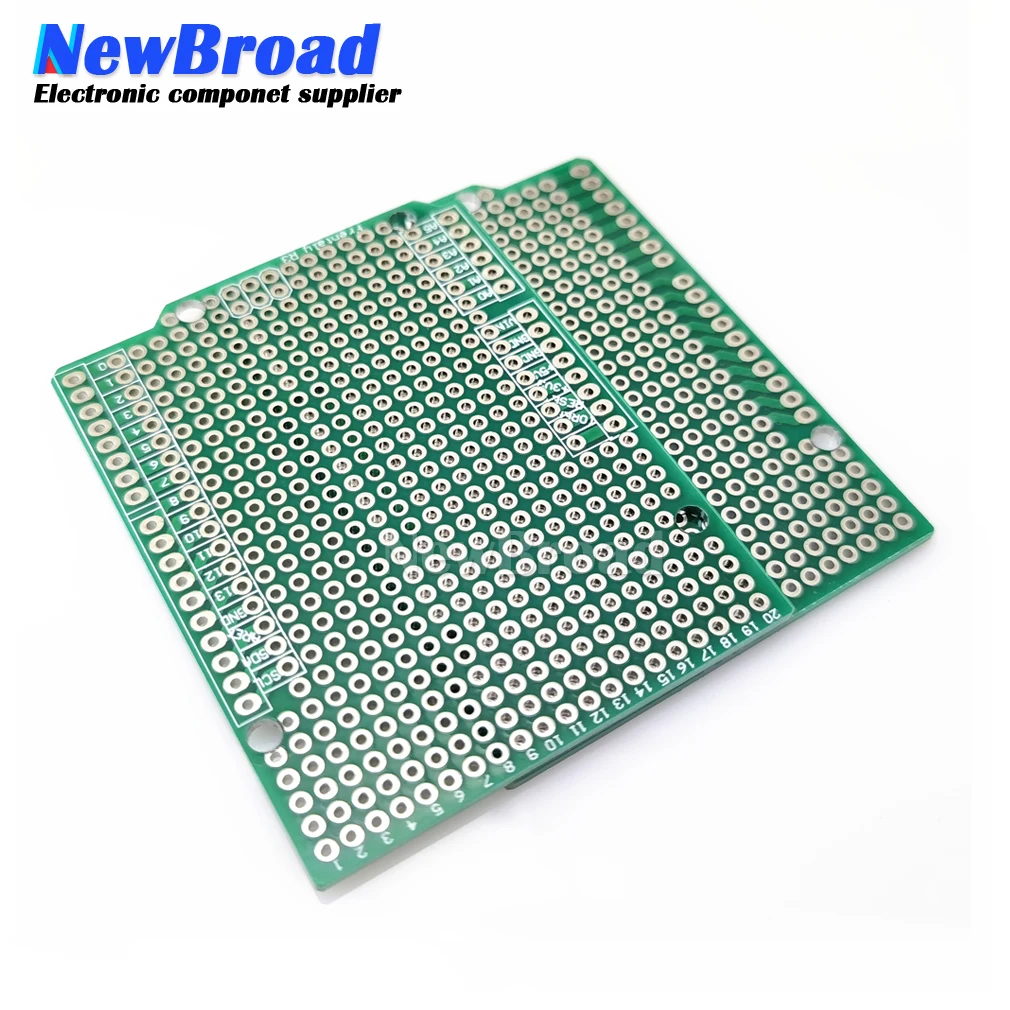 1 pcs Prototype PCB Board For Arduino UNO R3 ATMEGA328P Shield Breadboard Protoshield DIY FR4 2.54mm Pitch Thickness 1.6mm | Электронные
