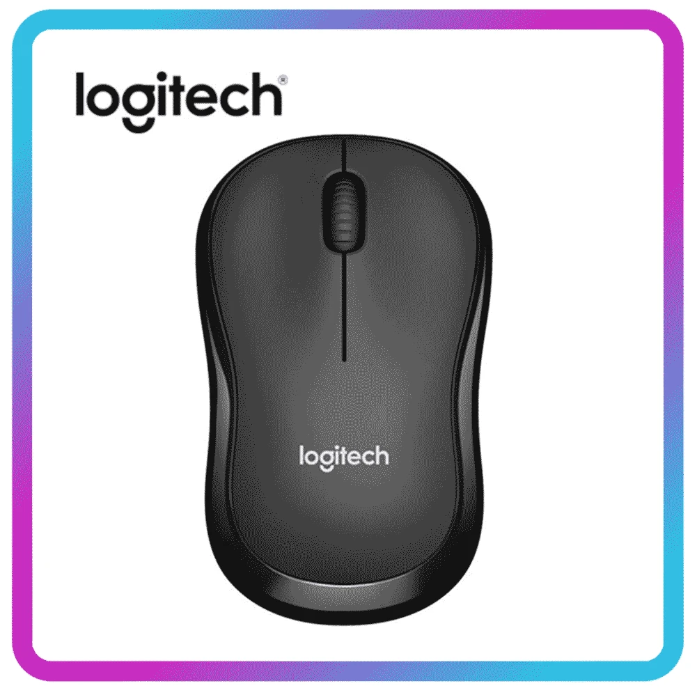 Мышь Logitech M185 2 4 ГГц беспроводная USB 3 кнопки 1000 DPI для дома и офиса игровая