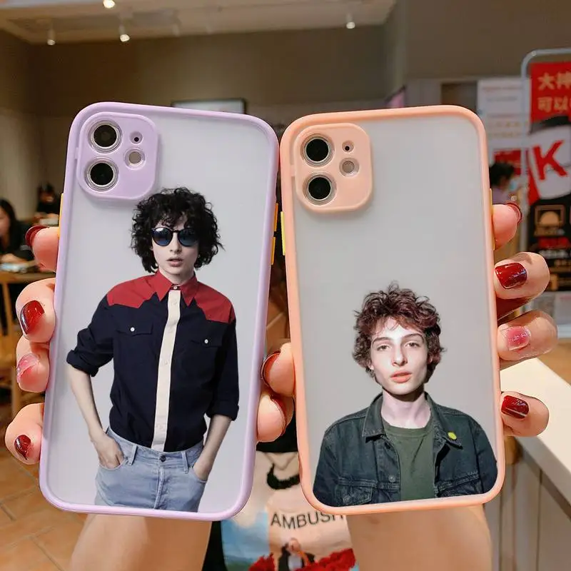 

Finn Wolfhard Stranger Things Phone Case for iPhone 11 12 13 mini pro XS MAX 8 7 6 6S Plus X 5S SE 2020 XR case