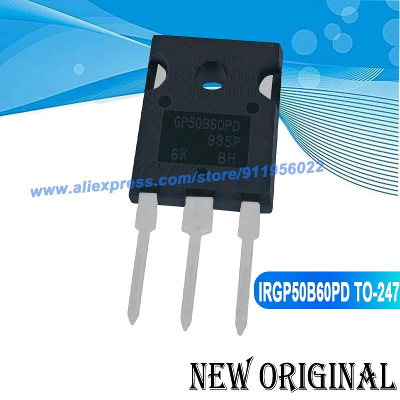 

(5 шт.) GP50B60PD IRGP50B60PD TO-247 GP4750D IRGP4750D 650V 70A / G4PC60U IRG4PC60U IRG4PH50KD G4PH50KD IGBT 1200V 45A TO-247