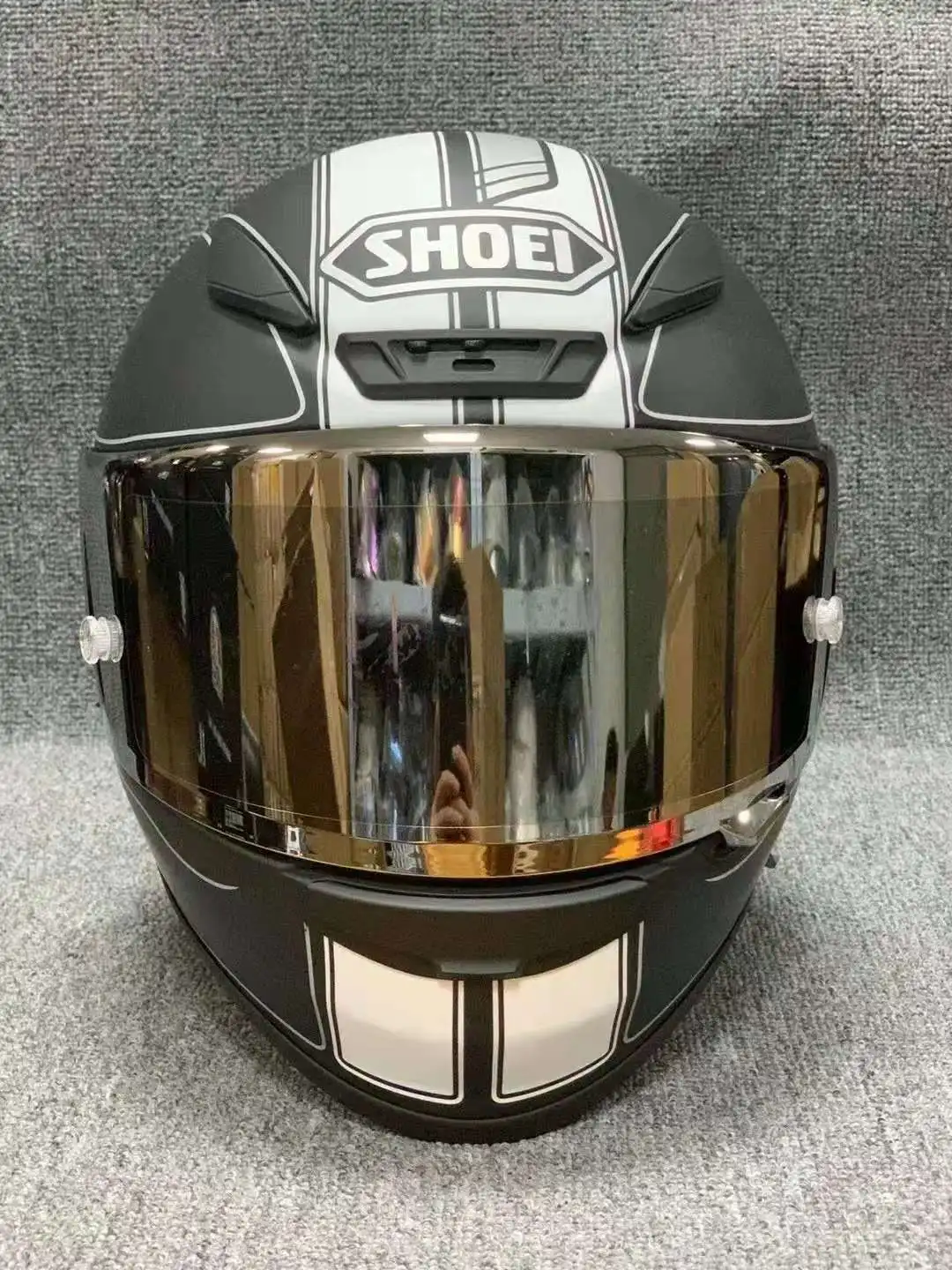 Полнолицевой мотоциклетный шлем SHOEI Z7 RF-1200 NXR Flagger TC-5 для мотокросса гонок матовый