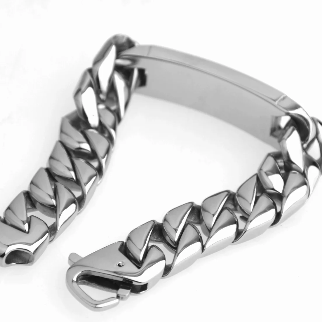 Высококачественная крутая нержавеющая сталь 316L серебристого цвета кубинская