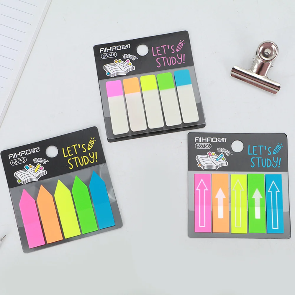 Канцелярская этикетка креативная наклейка-планировщик со стрелками милые