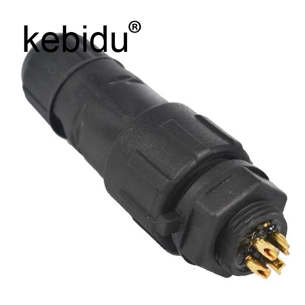 5 шт. M14 IP68 4Pin водонепроницаемый разъем 4 Pin Промышленные Панель крепление для