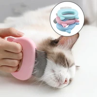 pet cats shell combs cleaning products special hair removal comb for dogcat combing longshort hair pets grooming supplies
