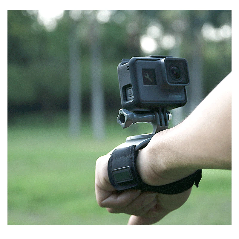 360 градусов вращение ручной ремешок на запястье для GoPro Hero 8/7/6/5/4 Go pro ручной держатель с креплением на ремешок для ног для спортивной экшн-камеры Xiaomi yi 4k SJ4000