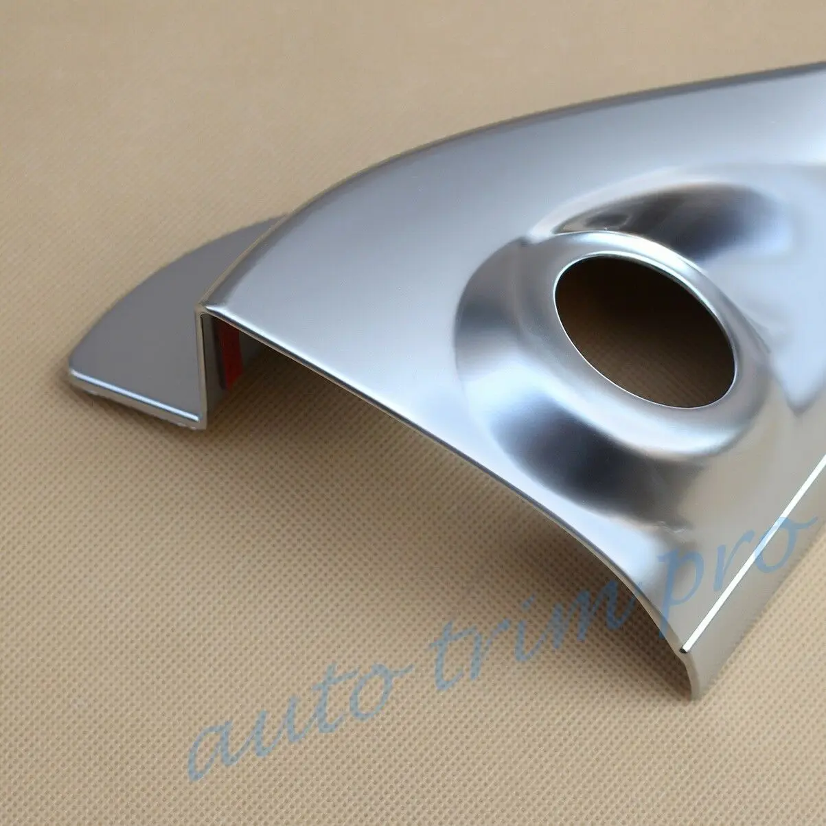 Хром Передняя столб двери Динамик Крышка отделки пригодный для Mitsubishi Outlander