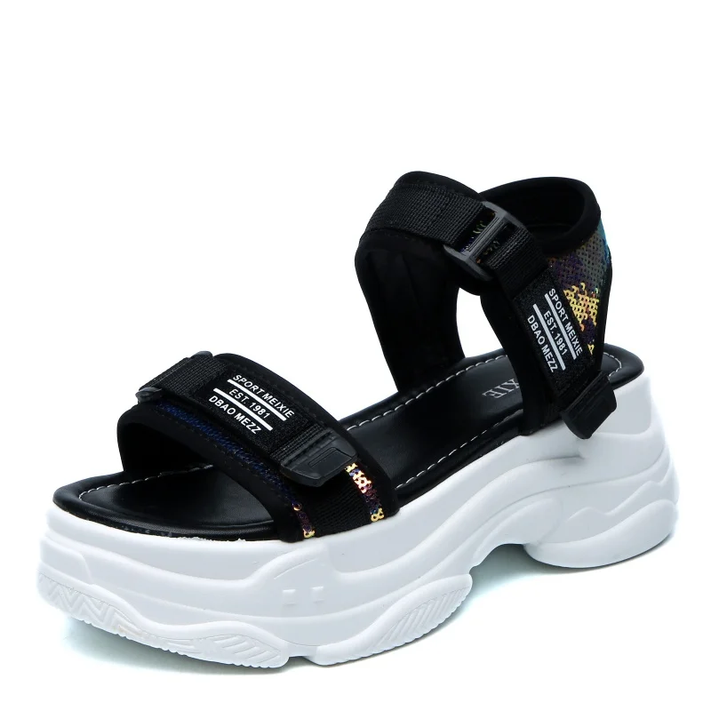 Taoffen/женские босоножки из натуральной кожи женская обувь на платформе с пряжкой