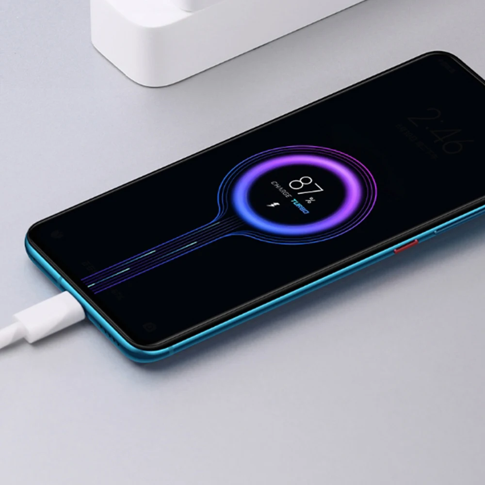 Оригинальное зарядное устройство Xiaomi Mi 10 10T Pro Redmi Note 33 Вт EU турбо быстрое 6A Тип C