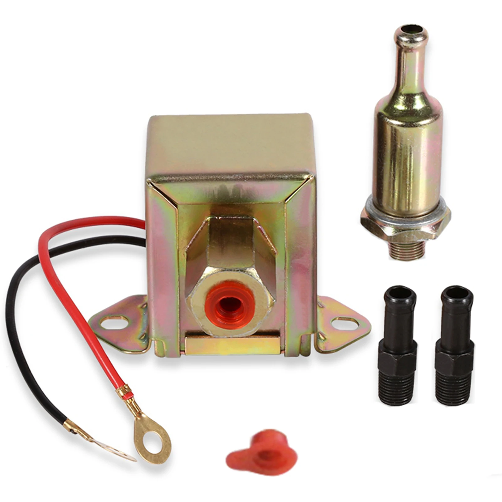 Универсальный Электрический топливный насос 12 В встроенный фильтр дизельный