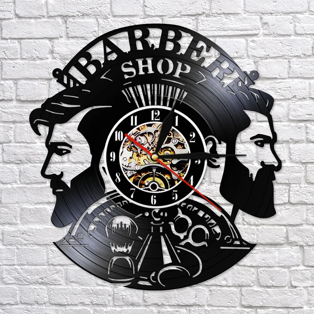 Парикмахерские принадлежности виниловые часы для парикмахеров