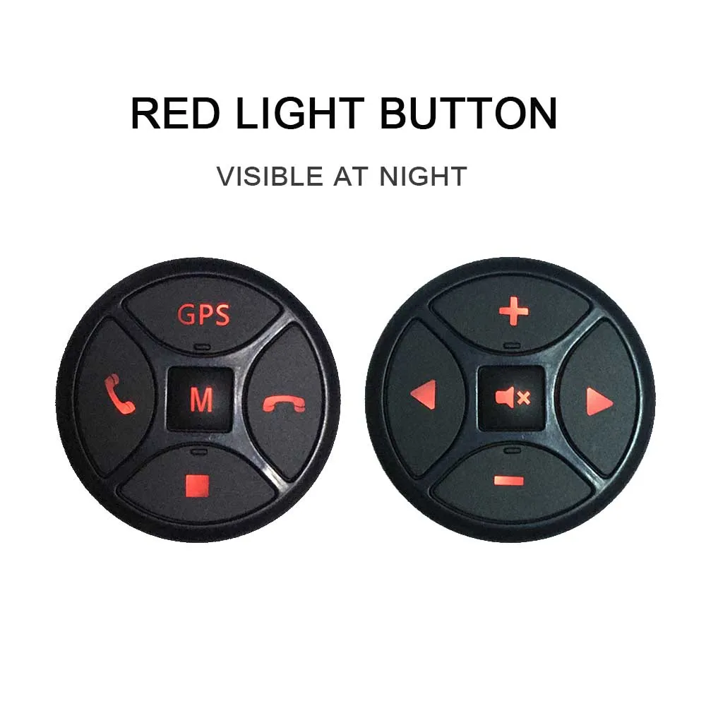 Car Steering Wheel Control Buttons 10 Keys Wireless Remote Universal Controller for Multimedia GPS Navigator DVD Player | Автомобили и