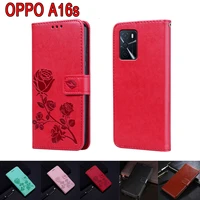 a16s phone protective cover for oppo a16s case funda wallet flip leather shell book for oppo cph2271 a16 s case hoesje etui bag