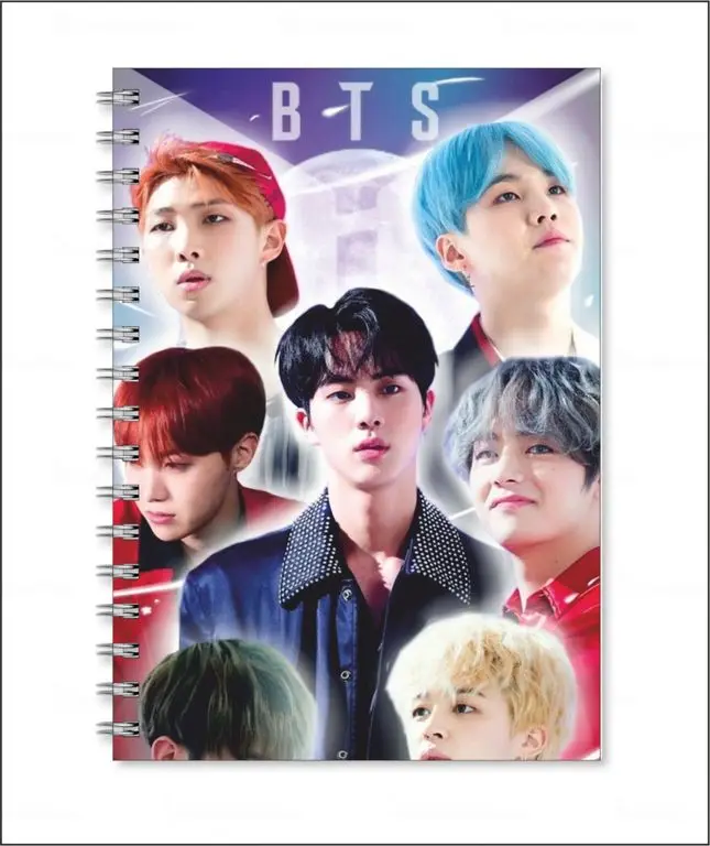 Тетрадь BTS № 7 А4 | Канцтовары для офиса и дома