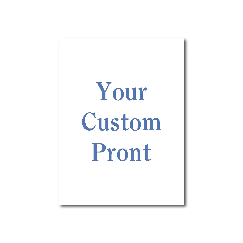 Персонализированный подарок индивидуальный постер любого размера печать на