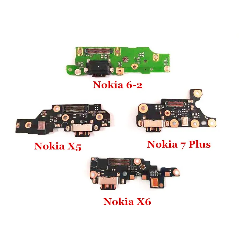 USB зарядное устройство док станция зарядный порт микрофон гибкий кабель для Nokia 3 5