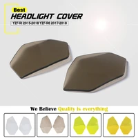 motorcycle headlight guard head lamp light lens cover protector for yamaha yzf r1 2015 2019 yzf r6 2017 2019 mt10 fz10 mt 10