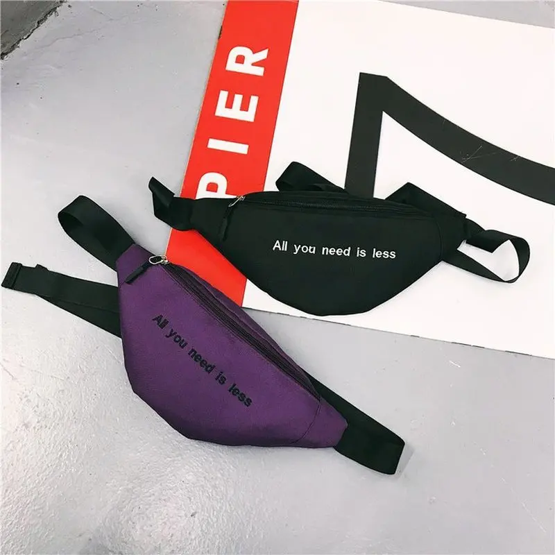 Холщовая поясная сумка для женщин и мужчин забавные нагрудные мешки унисекс