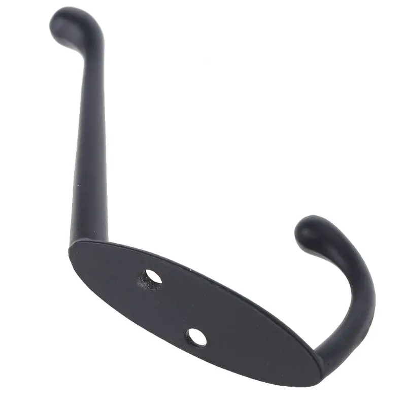 

9 Pack Coat Hooks Wall HooksHeavy Duty Wall Mounted for Hat Hardware Dual Prong Retro Coat Hanger with 20 ScrewsBlack/Gold