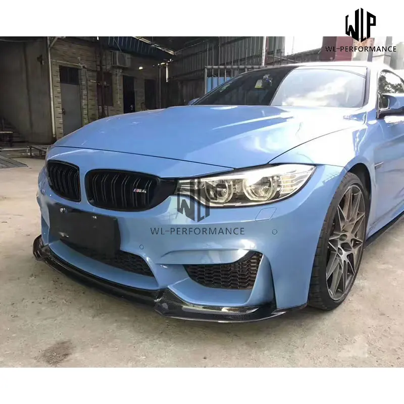 F30 Высокое качество углеродного волокна передний губ сплиттер Автомобиль