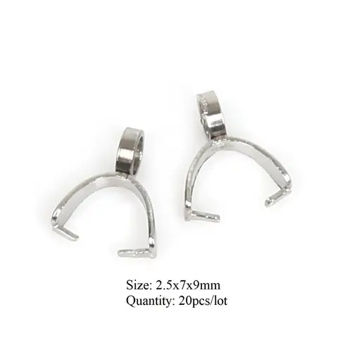 Крючки-застежки лобстер из нержавеющей стали Celadon