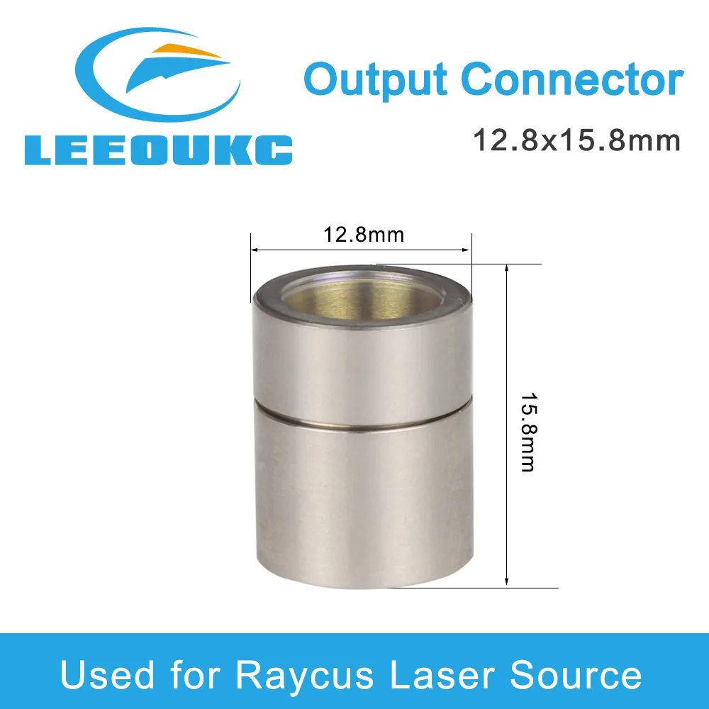 LEEOUKC Fiber Laser Source Output Connector Protective Lens Group For Raycus Power WSX Cutting Head | Инструменты