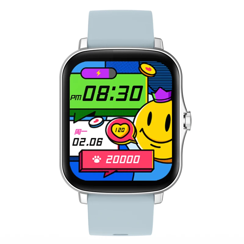 

Y20PRO Sport Smart Watch Men Women Rotate Button IP67 Smartwatch 1.71 Inch Full Touch Waterproof Screen Fitness Tracker Bracelet
