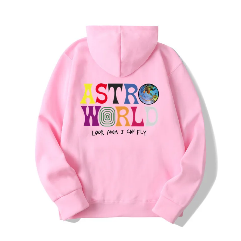 Толстовка ASTROWORLD Look Mom I Can Fly толстовка с капюшоном Travis Scott Astroworld 2020 Мужской пуловер
